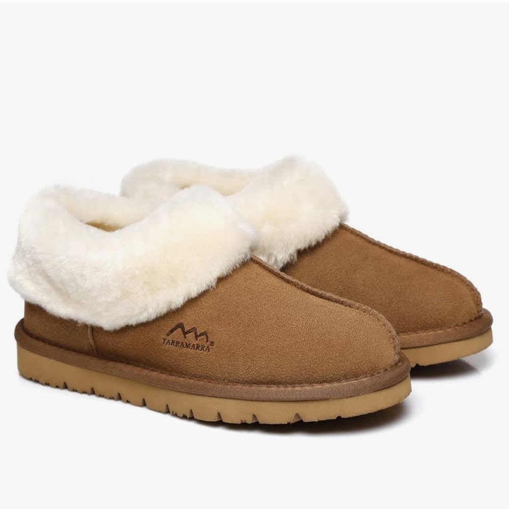 Tarramarra Genuine Shearling Fur Slippers Shoes